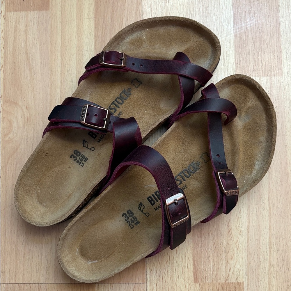 Birkenstock Mayari Sandal Burgundy 38